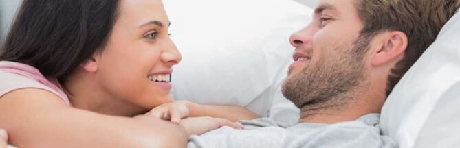 Homem sexualmente ativo com mulher