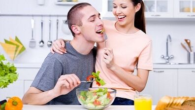 Comida para aumentar a potência